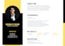 design job winning professional resume